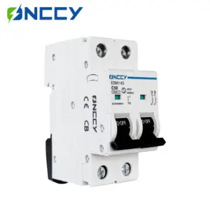 ONCCY AC MCB 2P 3P 6A 10A 16A 20A 25A 32A 40A 50A 63A 415V Mini Circuit Breaker B Curve C Curve 6KA CE CB Approved