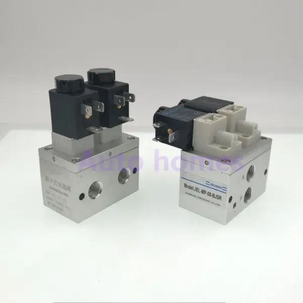 4 way 2 position Oxygen generator solenoid valve control diaphragm valve G 1/4" 24V 12VDC JEL-MP-08