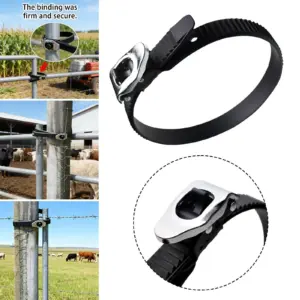 Ratchet Cable Tie Ratchet Zip Tie Aluminum Alloy Nylon Heavy Duty with Buckle