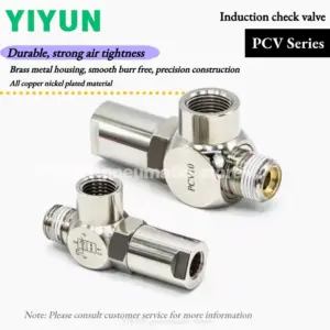 PCV06/10/15F YIYUN Pilot operated check PCV08 induction check valve Pneumatic pneumatic control check valve