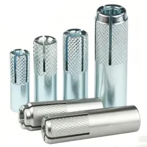 2-20pcs M6-M16 Stainless Steel Galvanized Drop-in Expansion Anchor Bolt Push Burst Wedge Nut Concrete Fixing Fastener