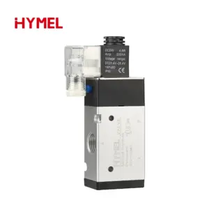 3V410 Series 1/2 G Solenoid Valve Pneumatic Control Valve Single Double Coil Pneumatic Valve 2 Position 3 Way AIRTAC Type