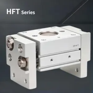 Air Cylinder HFT Series HFT10 HFT16 HFT20 HFT25 HFT32 Air Gripper Wide Style Pneumatic Cylinder Double Acting