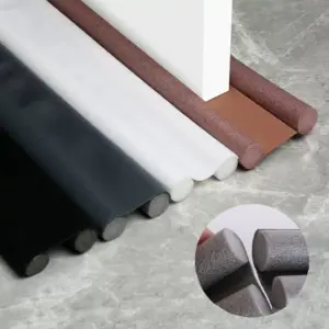 New 4 color door bottom sealing strip stopper Guard Wind Dust weather stripping burlete puerta casa soundproof Sealer Protector