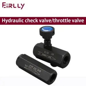 Hydraulic one-way throttle valve KC-02/034 hydraulic cylinder check valve CIT speed control flow control valve