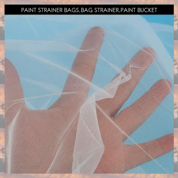 2025 Trend 20 Pack Strainer Bag, 5 Gallon Paint Strainer With Elastic Top Opening White Fine Mesh Filters Bag For Paint Gardenin
