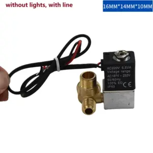 1pcs Solenoid Valve Mute Oil-Machine Check Valve Bleed Valve Air Compressor Air Pump Components Pneumatic Parts