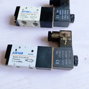 Air Solenoid Valves 3V110-06 3V110-M5 2 Position 3 Port Pneumatic Control Valve