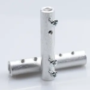 GL 16/25/35/50 Sqmm  Aluminum Electric Cable Bolt Connection Pipe Sleeve Transition Joint Connector Conduit Butt Terminal Splice