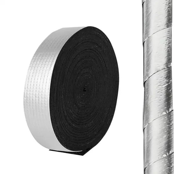 Winter Pipeline Insulation Tape Outdoor Foam Foil Fire Protection Waterproof Keep Warm Freeze Self Adhesive Pipe Tapes Sleeves