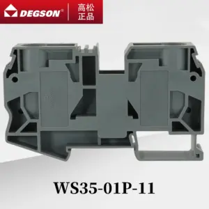10Pcs DEGSON WS35-01P-11-00ZH Sensor DIN RAIL TERMINAL BLOCKS PHOENIX CONNECTOR Lead 7439-92-1 NS35/7.5 125A 1000V