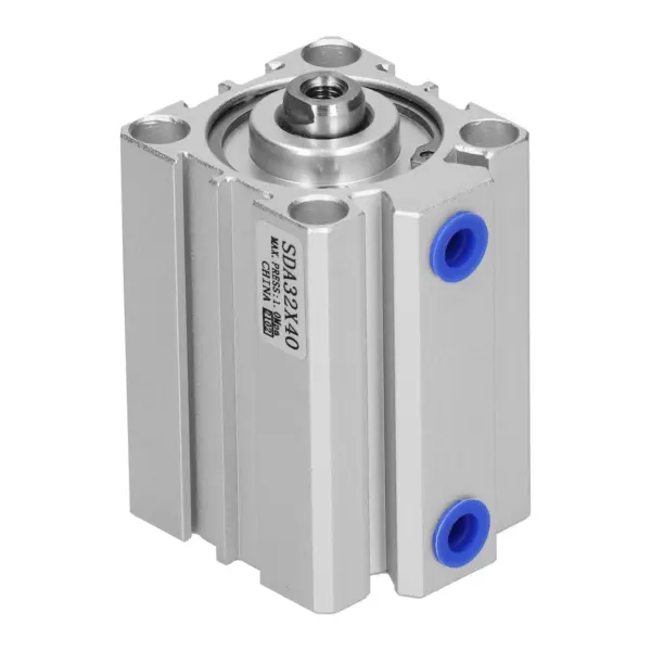 Air Cylinder Aluminum Thin Double Acting Sealing Pneumatic Components Accessories Bore 32mmSDA32x40