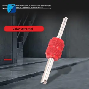 A55F-4Pcs R134 R12 A/C HVAC Air Conditioner Schrader Valve Stem Core Remover Tool (Remover Tool)