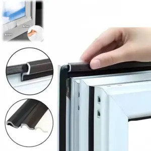 1pc 5mX22mm Soundproof  Window Sealing Strip for Casement Window Seal Acoustic Foam  Weather Stripping Door Seal Gap Filler