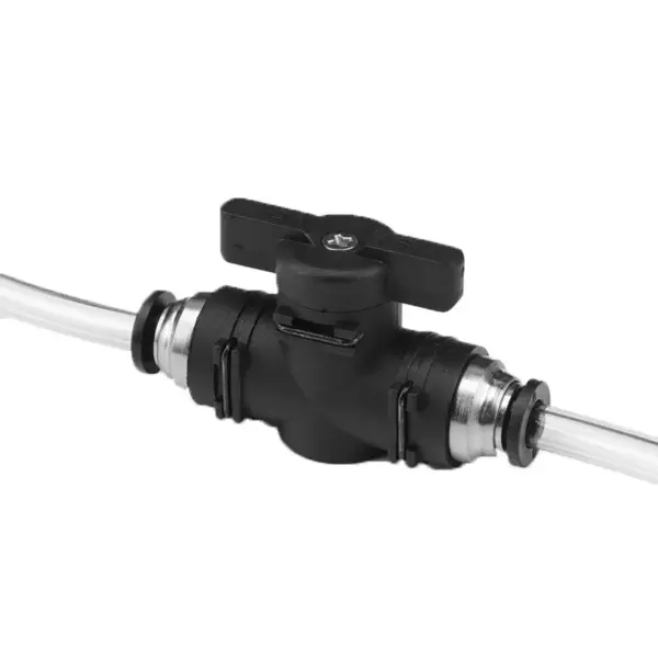 Aquarium 6mm Throttle Valve Air Flow Speed Control Valve Tube Water Hose Pneumatic Push In Fittings CO2 Fish Tank Accessories