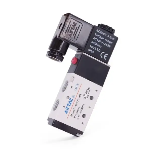 Solenoid Valve 4V210-08 310 110 410 Pneumatic Solenoid Valve Two-position Five-way Directional Valve DC24