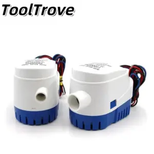 12V/24V 1100GPH Automatic Bilge Pump DC Submersible Water Pump Yacht Bilge Pump with Float Switch