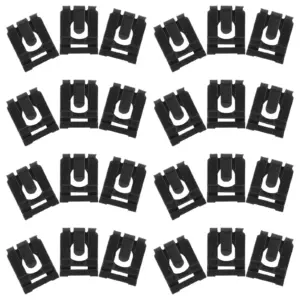 30Pcs M10 Gas Lift Retaining Clip for Office Chair Anti-Wobble Stability Fix Heavy Duty Spring Steel Chair Cylinder Lock Clamp