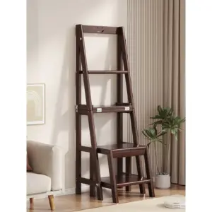 Multifunctional ladder Household folding telescopic ladder Stool dual-purpose thickened herringbone ladder Indoor three or four-