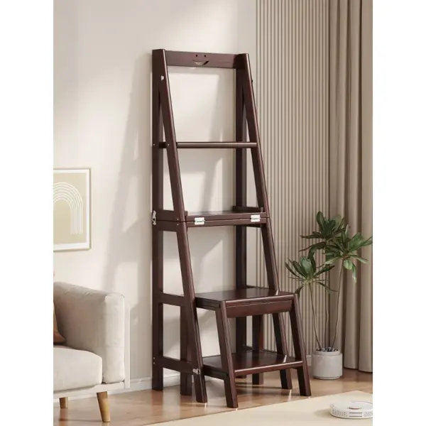 Multifunctional ladder Household folding telescopic ladder Stool dual-purpose thickened herringbone ladder Indoor three or four-