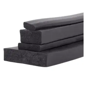Custom Silicone Foam Strip,1m/3m/10m,Fire-Resistant,UV-Resistant Weatherstrip,Heat-Resistant Seal for Doors & Windows,Automotive