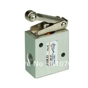 Air Drive Pneumatic JM-07 1/4 BSPT Thread Roller Type Solenoid Air Pneumatic Mechanical Valve 2 Position 3 Way 0 - 8kgf/cm2