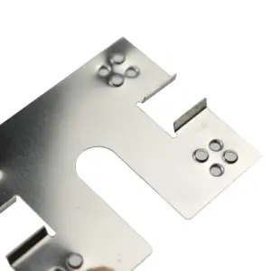 100pcs Stainless Steel Solar Panel Grounding Clips Mounting Spacer for Photovoltaic Systems Roofs Carports and Aluminum Rails
