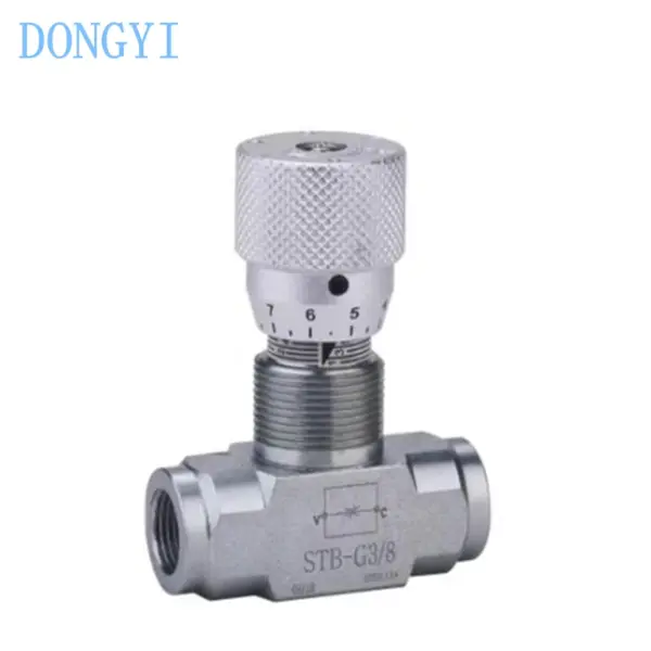 Flow Control Valve STB Hydraulic Throttle Valve STB-G1/4 STB-G3/8 STB-G1/2 STB-G3/4 STB-G1 STB-NPT1/4 STB-NPT3/8 STB-NPT1/2
