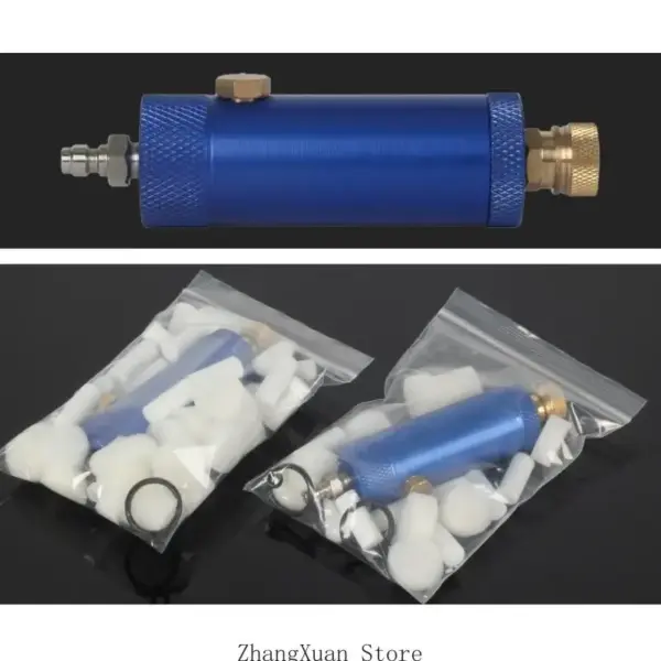 30Mpa High Pressure Air Filter Diving Separator Double layer Air Compressor Oil Water Filter Compressor Water Regulator 3XUF