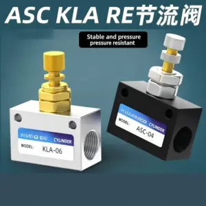 One-way Throttle Valve ASC-06-08-10-15 Flow Control KLA-06-08-10 RE01-02-03-04