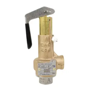 Wholesale Japan YOSHITAKE AL-150L Cast Bronze Safety Relief Valve For Steam Air DN15-DN50 0.05-1.0 MPa 220℃ Safety Valve Handle