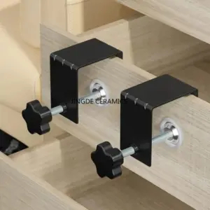 2pcs Heavy Duty Drawer Front Clamp C Clamps For Woodworking Installation Clamps Holder Aids Jig Tool Adjustable Fixing Clip