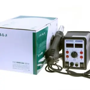 2 in 1 Digital Display Soldering Desoldering Station YIHUA 898BD+ SMD Electric Soldering Iron + Hot air Gun Rework
