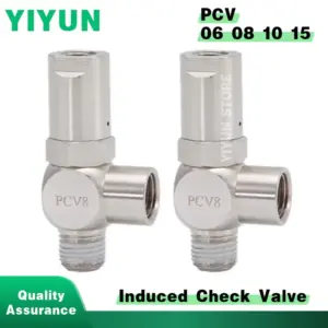 1PC PCV-06 PCV-08 PCV-10 PCV-15 Induced Check Valve Pneumatic Pilot-operated Directional Control Valve