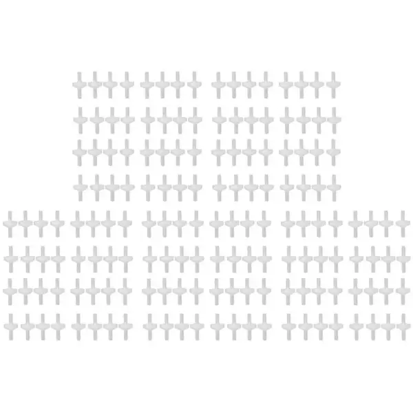 LLCS-160 Pcs 1/4Inch Check Valve 6Mm PVDF One Way Valve Inline Check Valve Non Return Check Valve For Fuel Gas Liquid Air