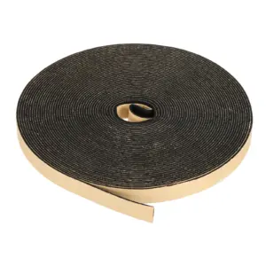 10m Foam Insulation Tape Self Adhesive Weather Stripping Door Seal Strip for Door Soundproofing Window Air Conditioning Sealing