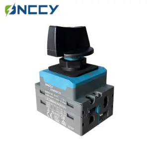 ONCCY 2P DC Isolator Switch ,600V 1000V 1600V DC Isolation Switch，Single Hole Mounting,  for Rooftop Solar Systems
