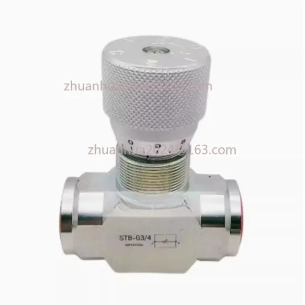 STB-G3/4 flow restrictor with check valve 3/4" hydraulic flow control throttle valve