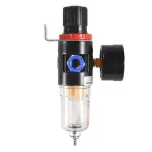 Air Filter Pressure Regulator 1/4 Inch AFR2000 Water Separator Air Tool Compressor Filter With 10MM Connector-ABHG