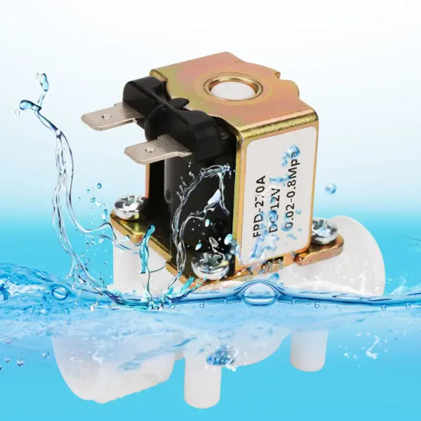 12V G1/2" NC Plastic Electrical Inlet Solenoid Water Valve for Water Dispense N/C Solenoid Valve 1/2 Solenoid Valve Water Valve
