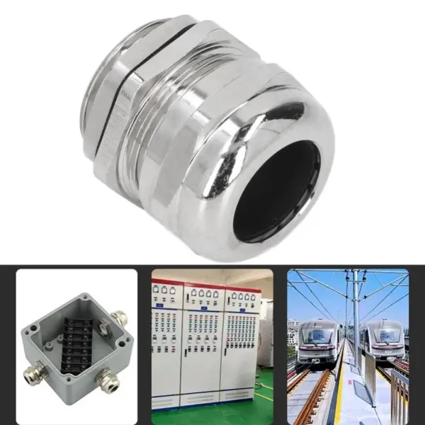 M25 Cable Gland 304 Stainless Steel IP68 Water Proof Adjustable Cable Gland Joint For 10-16mm Cables