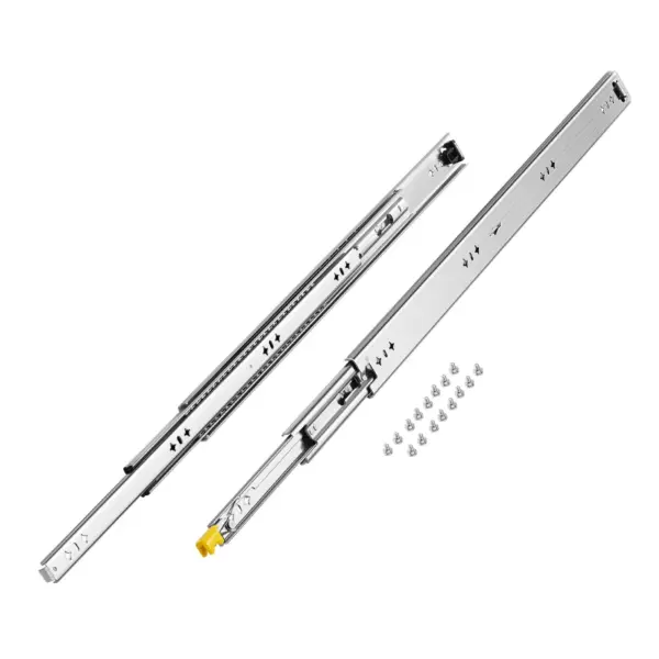 1 Pair 16-60 In Drawer Slides Ball Bearing Full Extension