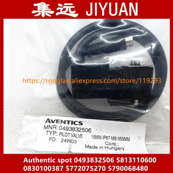 [SA] new original authentic spot 0493832506 5813110600 0830100387 5772075270 5790068480  solenoid valve