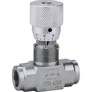 Tubular Throttle One-way Throttle Flow Control Valve Check Valve Speed Control Valve