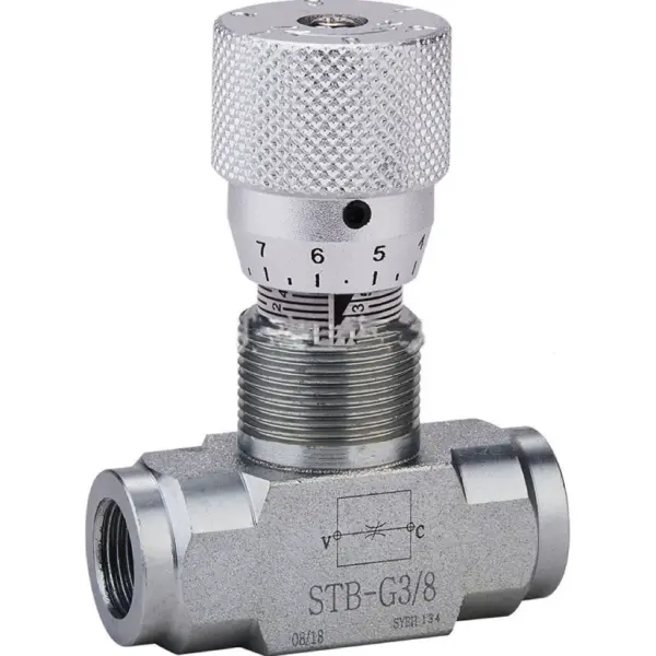 Tubular Throttle One-way Throttle Flow Control Valve Check Valve Speed Control Valve