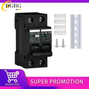 DC1000V MCB Solar DC Circuit Breaker Overload Protection Disconnect Switch 100A 120A 20A 25A 30A 40A 50A 60A Battery Protector
