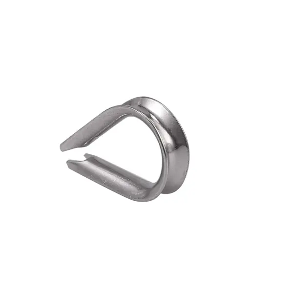 A45M-Cable Ferrule 100Pcs 1/8Inch Crimping Loop Sleeve Crimps 50Pcs M3 Stainless Steel Thimble Rigging For Wire Rope Cable