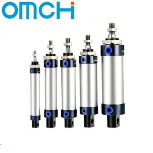 MAL Mini Cylinder Pneumatic Double Acting Aluminum Alloy Air Cylinder 16/20/25/32mm Bore 25/50/75/100/125/150mm Stroke