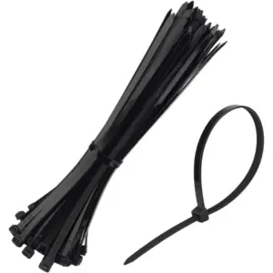 100pcs/bag Assorted Self-locking Nylon Cable Ties Wire Wrap Zip Ties Fastening Strap Cable-Tie-Set Self-Locking Plastic Tie