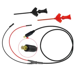 40V 50Ω Oscilloscope Equipment MCX Test Probe Hook Test Clip For DS202,DS203,DS211,DS212,DSO201,DSO112A